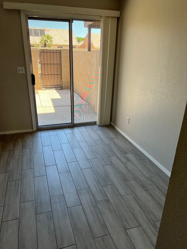 View to back patio - 7977 W Wacker Rd