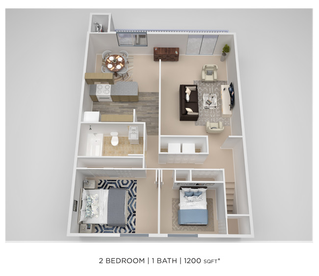 Floorplan - Westwood Gardens Apartment Homes