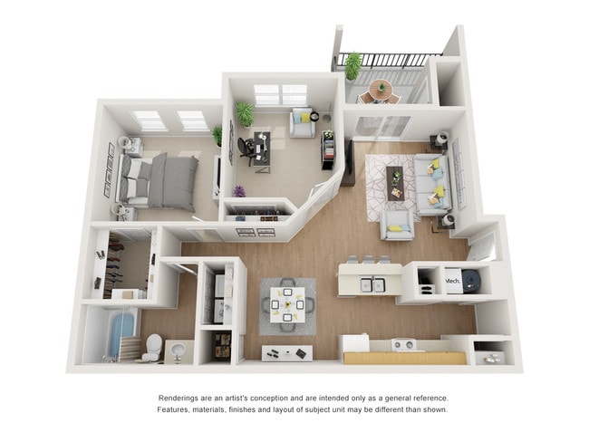 Floorplan - Maple Knoll Apartments