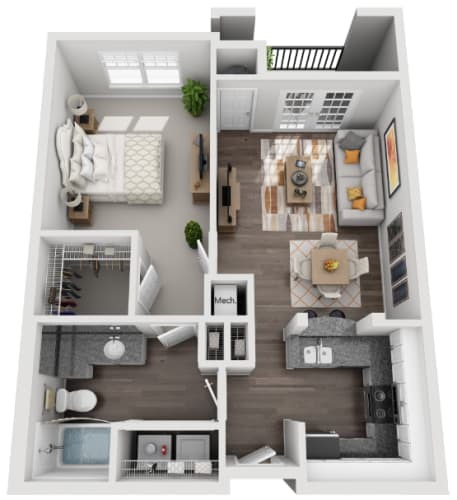 Floorplan - Crest at Midtown