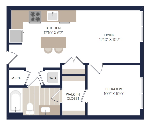 Floorplan - Rise at Temple Courts