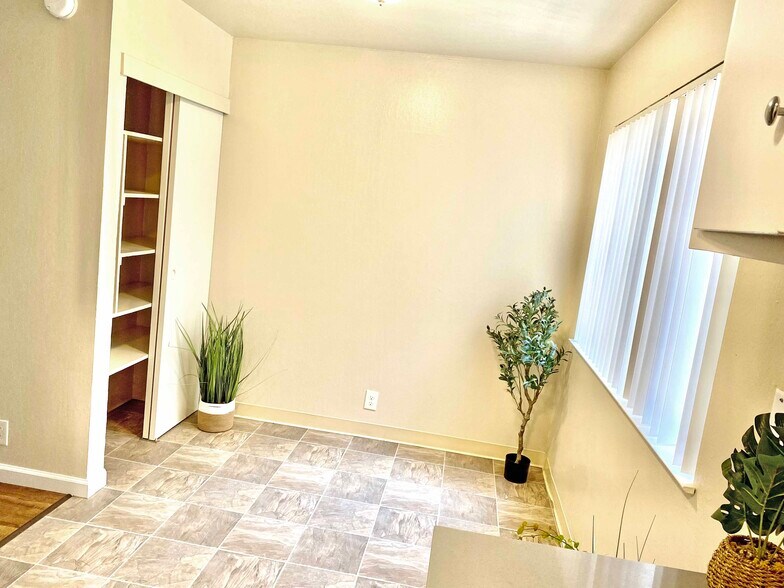 Dining area with Window and Pantry - 369 palm ave