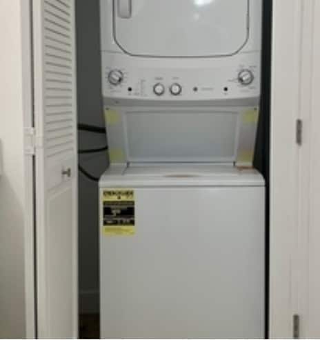 Washer & Dryer - Stackable - include - 8500 Falmouth Ave
