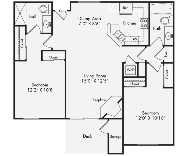 Floorplan - eaves La Mesa