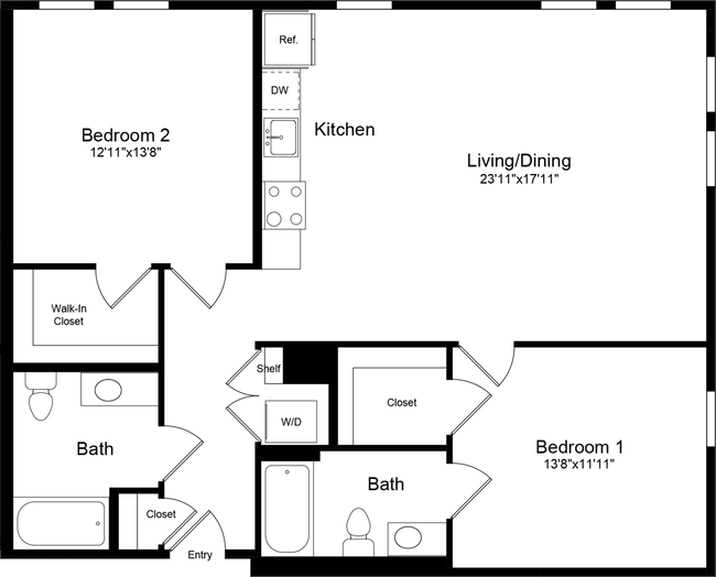 Floorplan - 855 Brannan