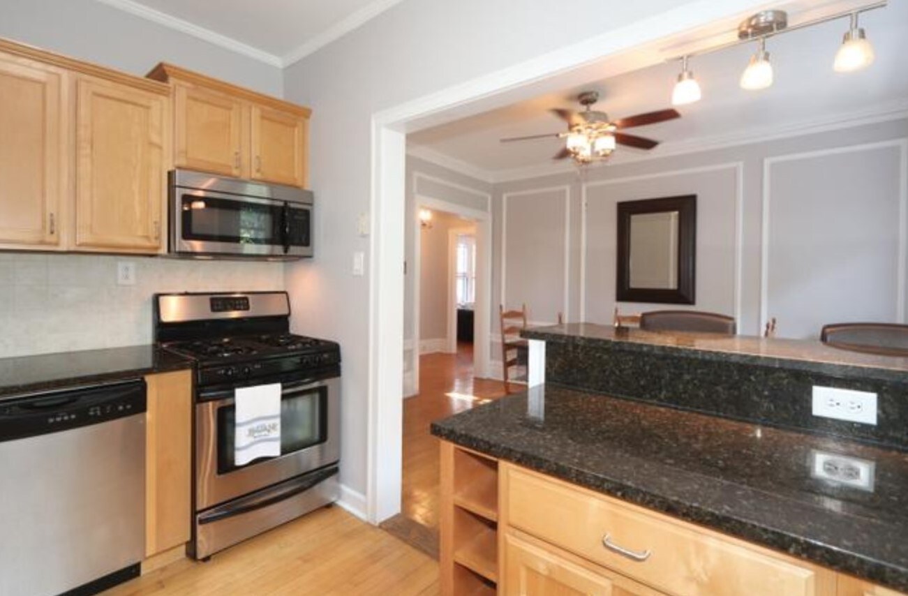 Kitchen view - 224 N Oak Park Ave