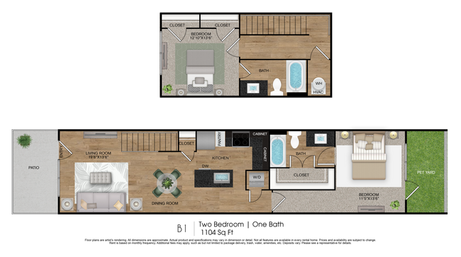 B1 floor plan Gateway to Gruene - Gateway to Gruene