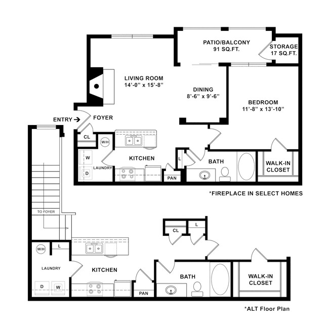 Floorplan - Cortland Arbor Hills