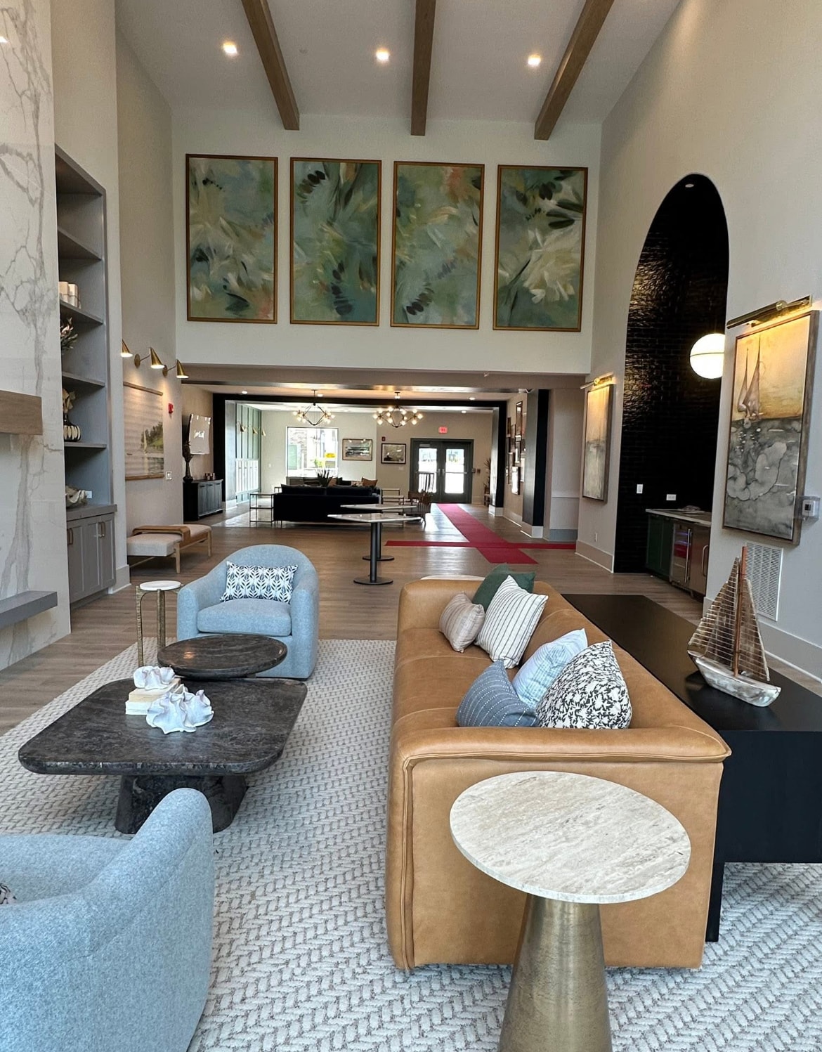 Inviting gathering space - 76 Old Mill Bottom Rd N