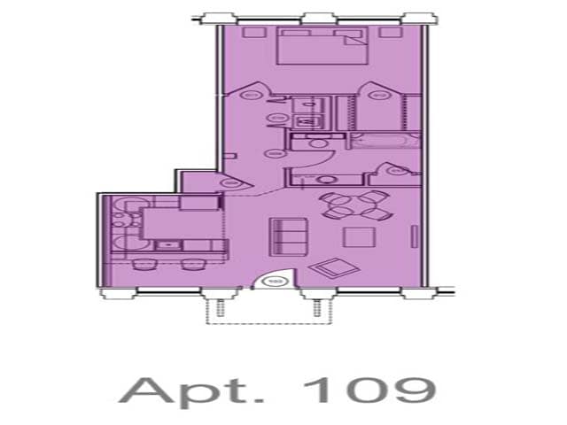 Apartment 109 - Lofts @ 300 Bowman