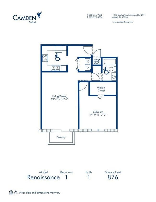 Floorplan - Camden Brickell