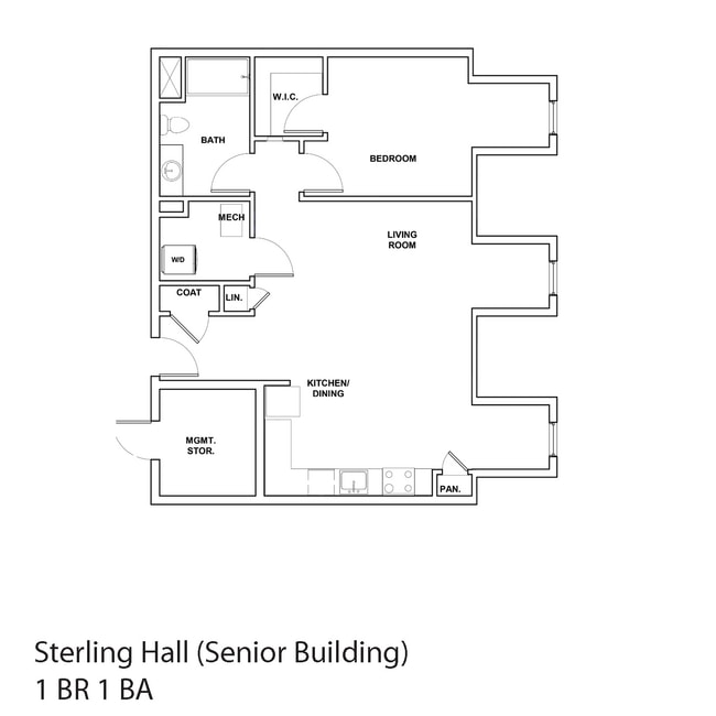 Floorplan - Foundry Square Apartments