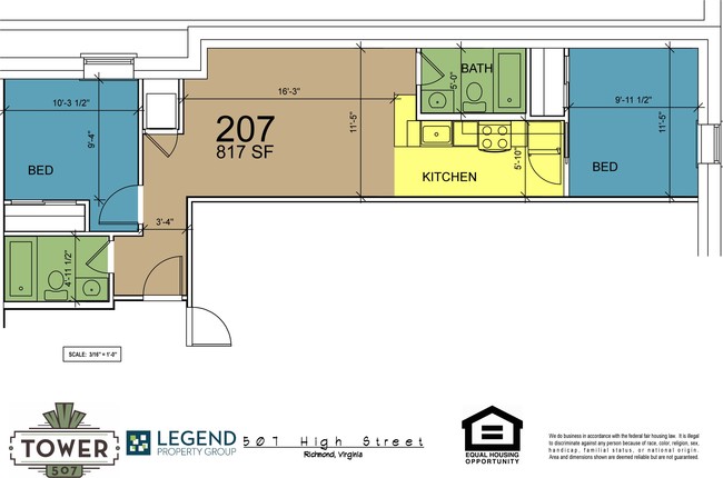 Floorplan - Tower 507