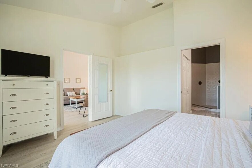 View from Master Bedroom to Family Room - 5090 Cedar Springs Dr
