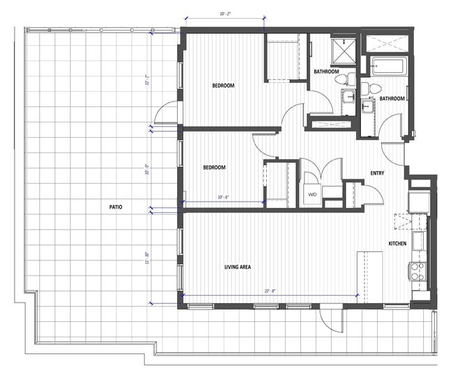 Floorplan - Hyas Point Apartments