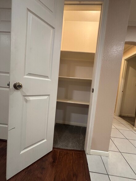 Living room closet - 1934 July St