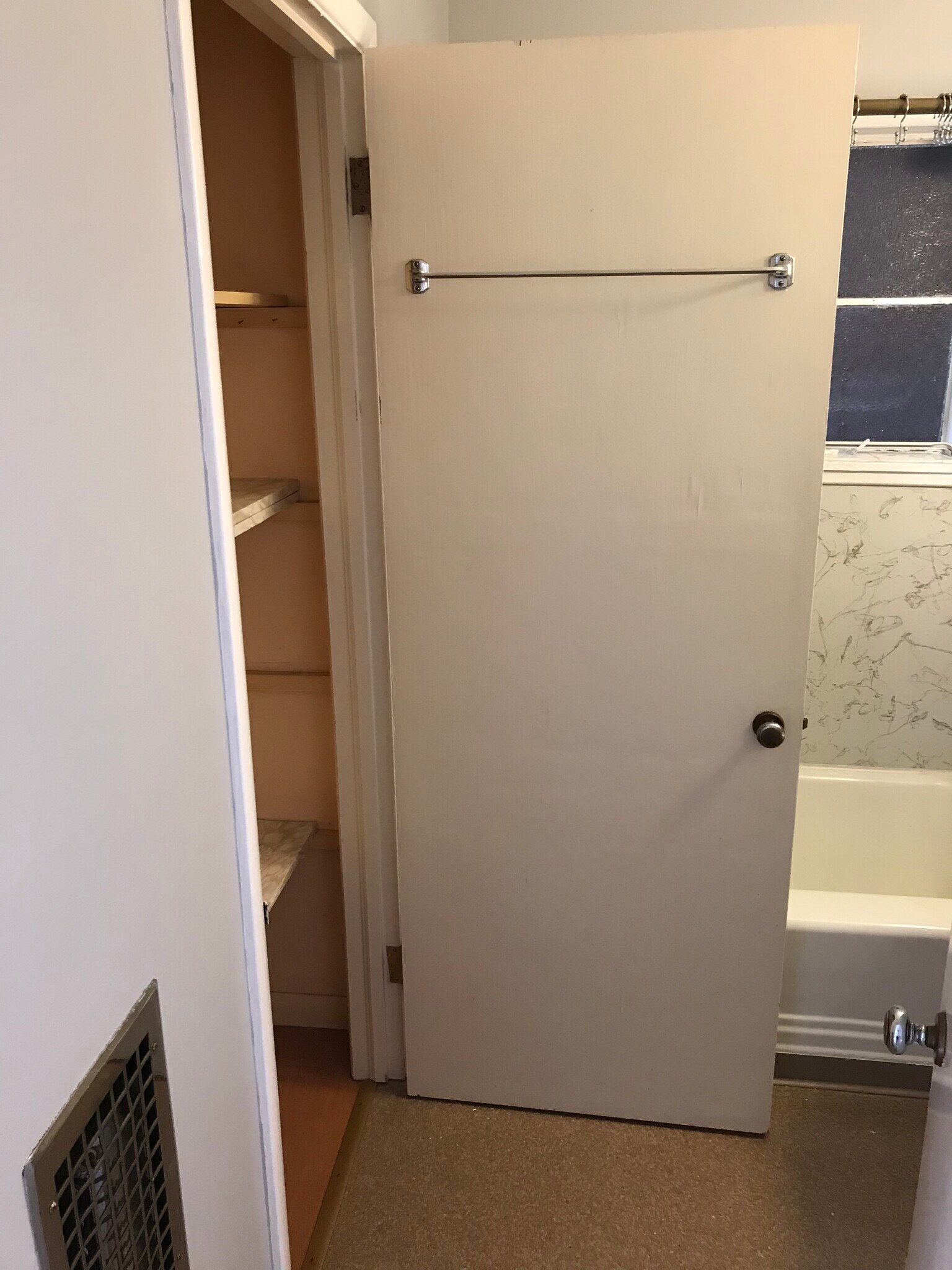 Linen closet in bathroom. - 1103 Prospect Avenue