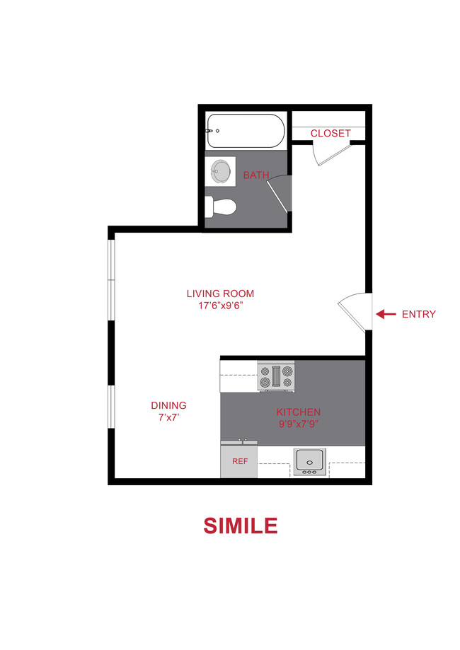 Floorplan - Poets Row