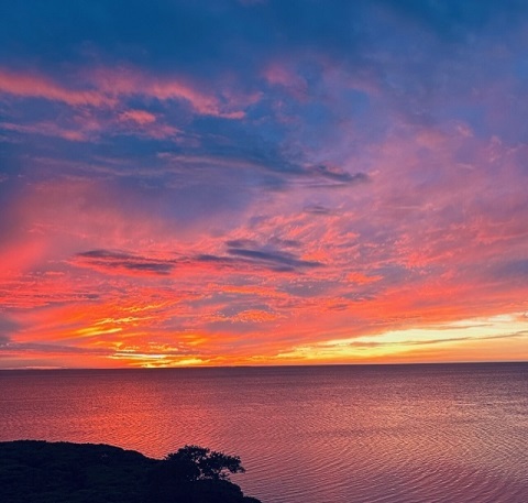 Gulf of Mexico Sunset from Balcony - 443 Mariner Dr