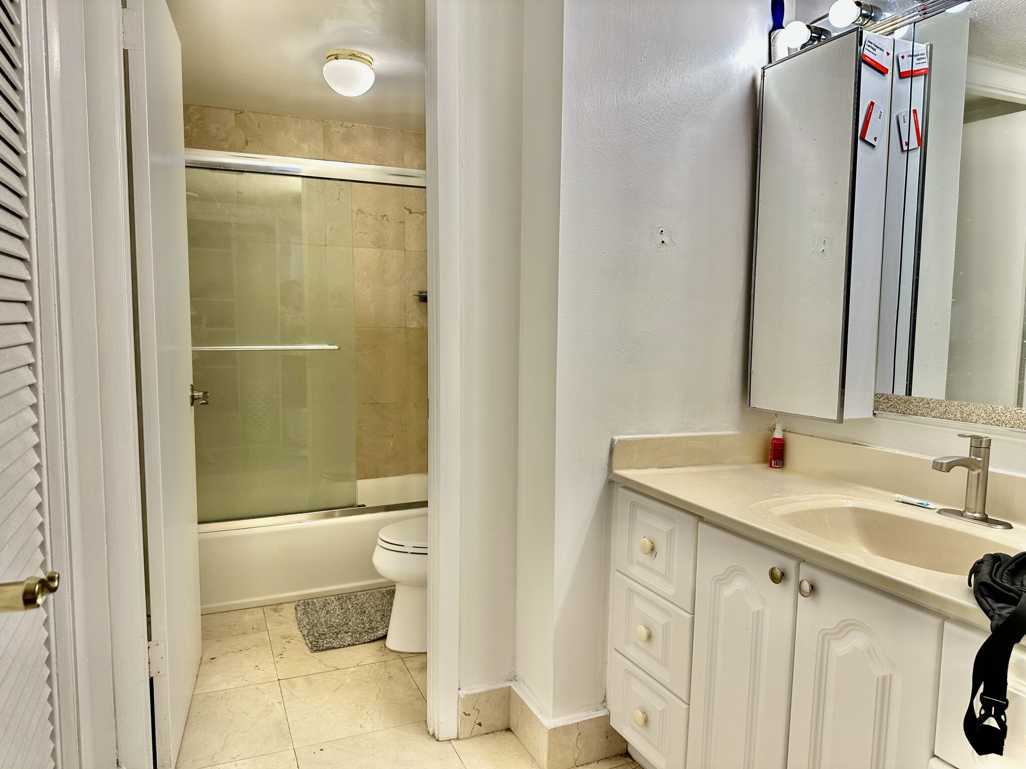 MARBLE MASTER BATHROOM - 18041 Biscayne Blvd