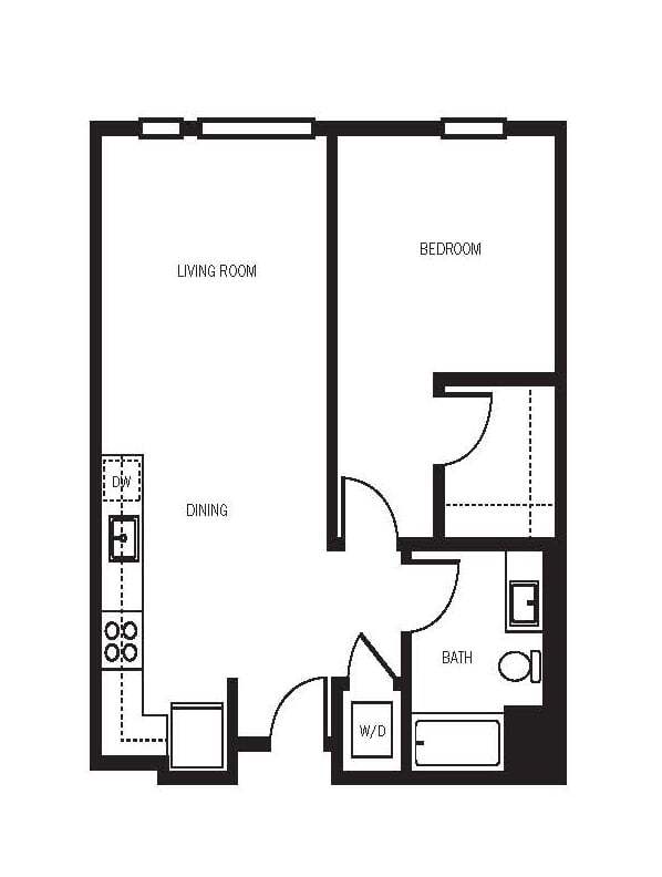 Floorplan - Orion Apartments