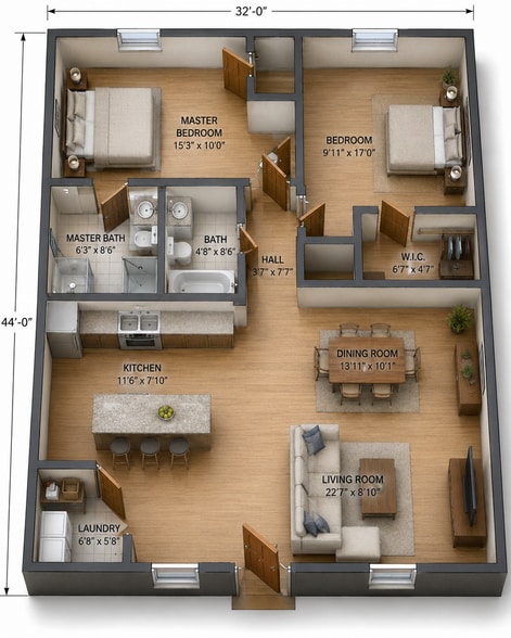 Interior Photo - Addison Place Apartments