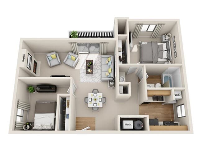 Floorplan - Fox Creek