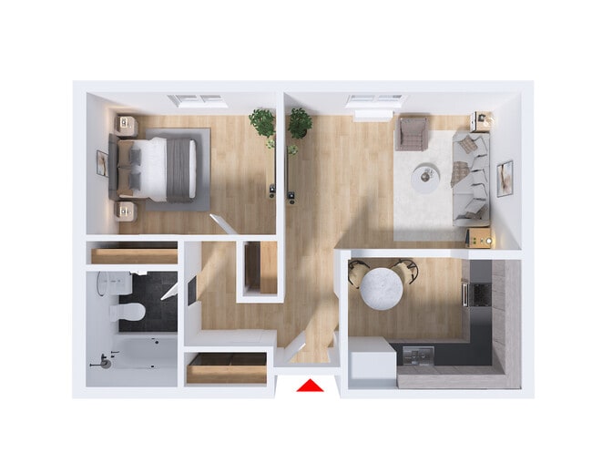Floorplan - Riverstation Apartments