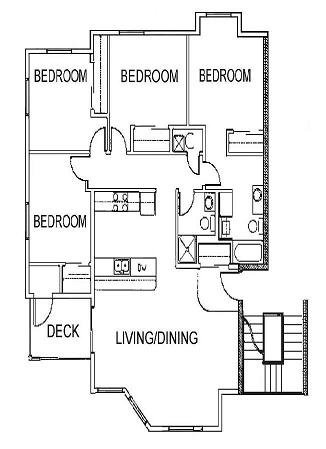 Floorplan - Gateway Crossing Apartments