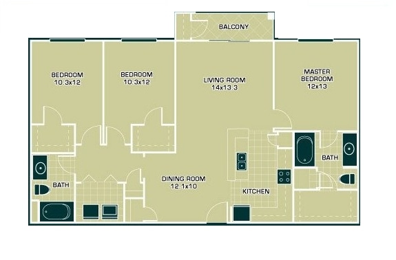 3BR/2BA - Cumberland on Granbury