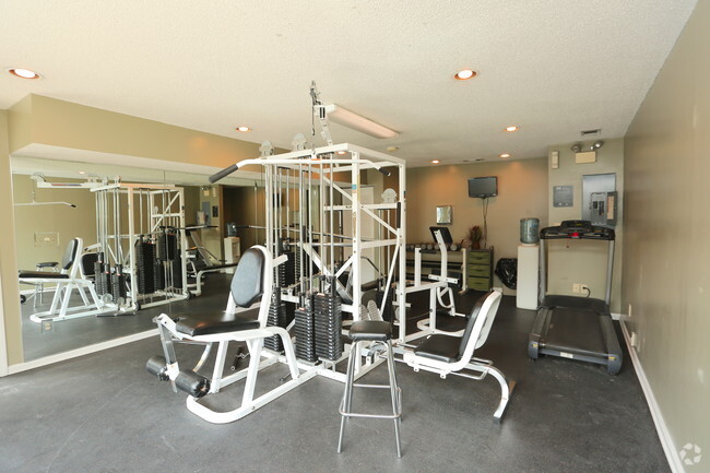Fitness center - The Vistas Apartments