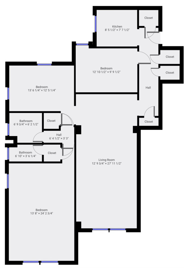 Floorplan - 700 Fort Washington Avenue