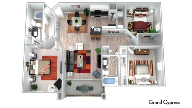 Floorplan - The Rexford at Waterford Lakes