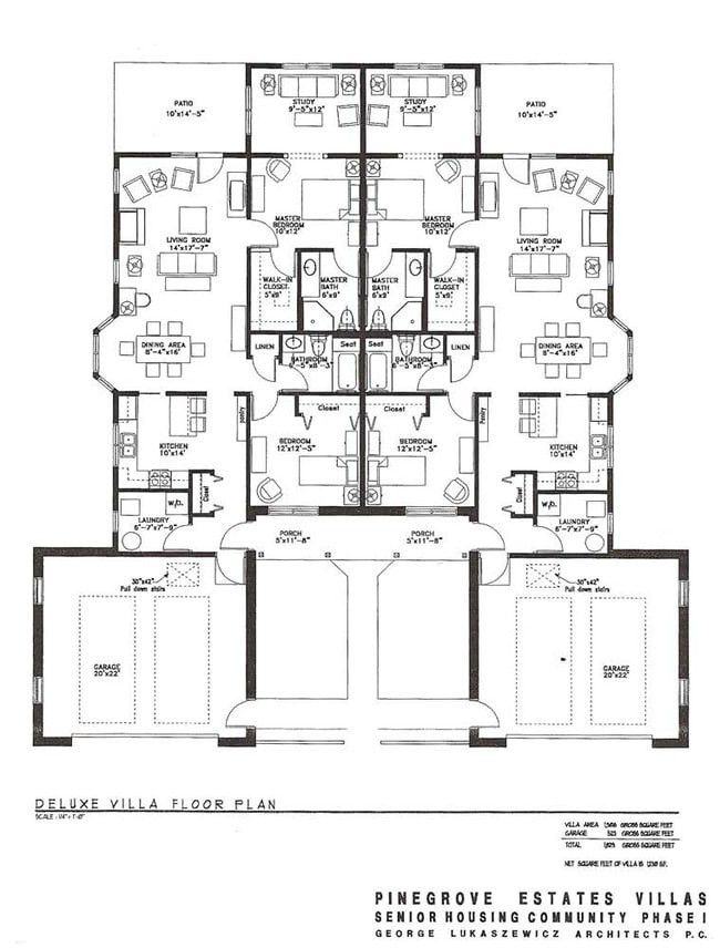 Deluxe Villa Floor Plan - Pine Grove Estates