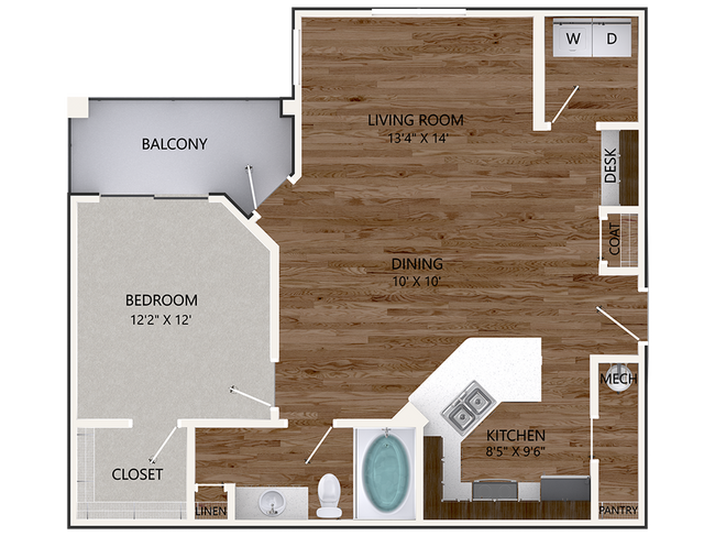 New Persimmon Oak - Cottonwood Reserve