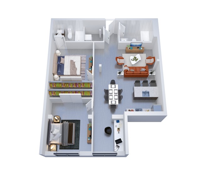 Floorplan - Peanut Factory Flats