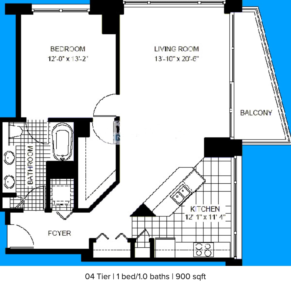 Floor Plan - 200 N Jefferson St