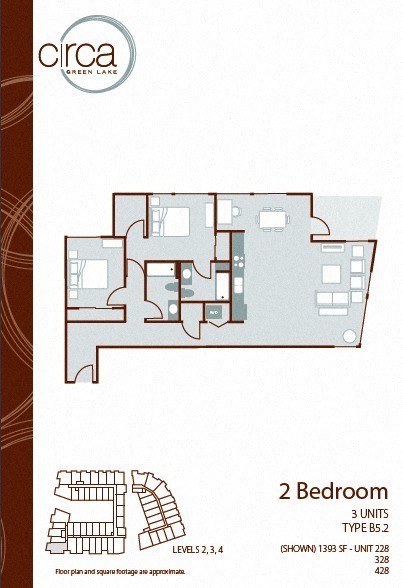 Floorplan - Circa Green Lake Apartments