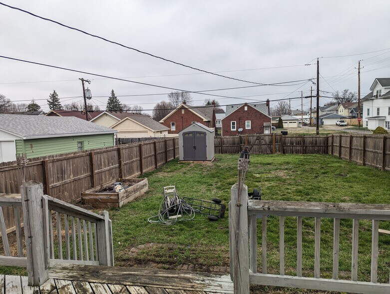 Total lot is a little less than 1/4 acre. Back yard is around 1/8th acre. - 1042 Cameron St