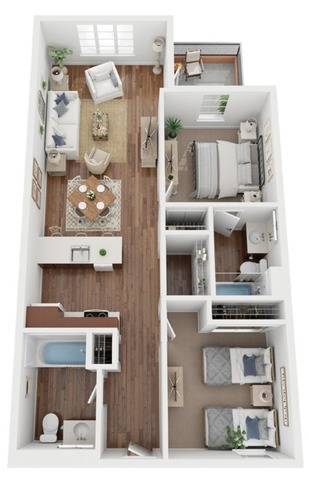 B10 Floorplan - Telegraph Gardens