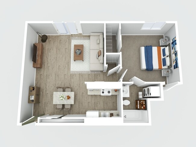 Floorplan - Auburn Park Apartments