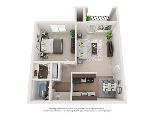 Floorplan - The Vintage Apartments