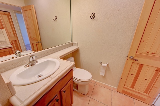 Unit 813--Full bathroom off of hallway - 2210 Miguel Chavez Rd