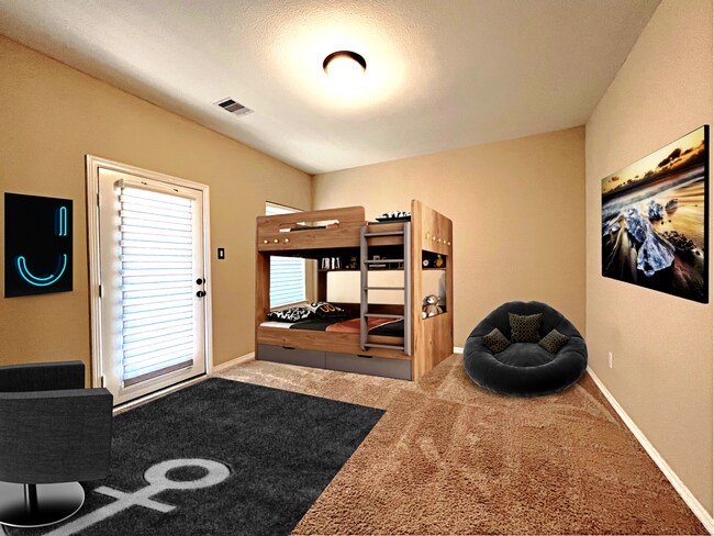 Bedroom With Front Balcony - 28410 Tanner Crossing Ln