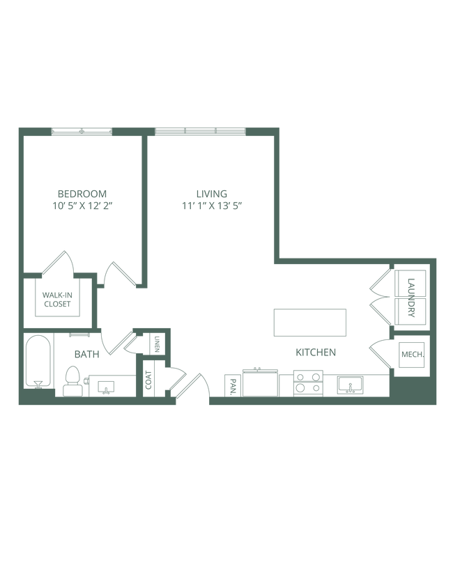 Floorplan - The Bellevue
