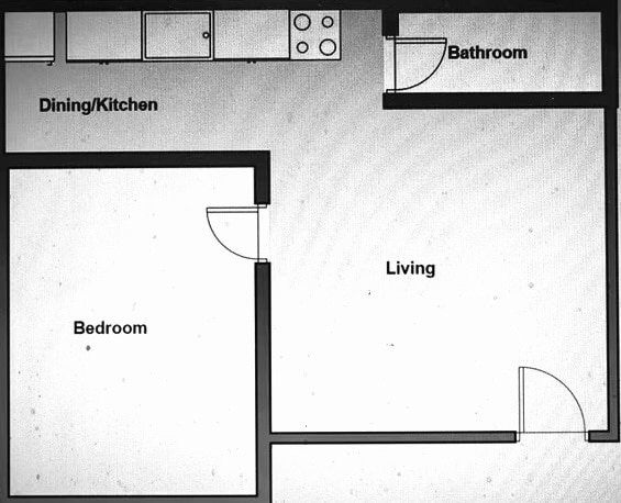Floorplan - Comal Apartments