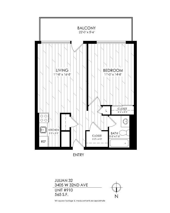 Floorplan - Julian32 at Highlands Square