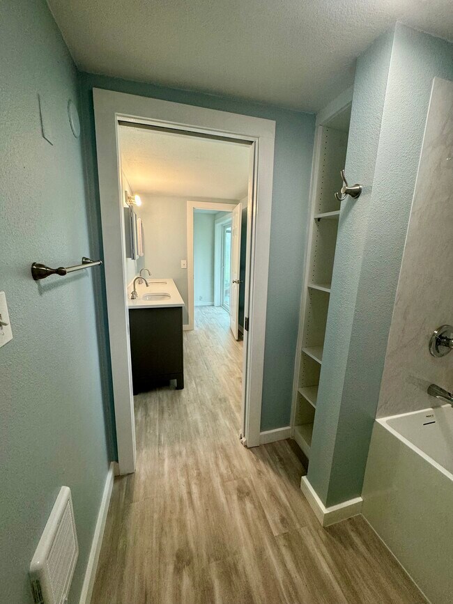 Newly remodeled bathroom - 711 W G St