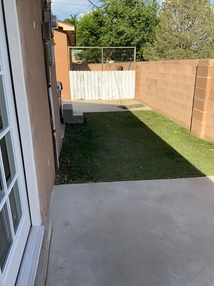 Backyard - 6116 Cloudcroft Rd NW