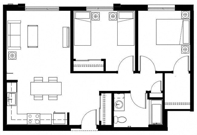 Floorplan - Woody Guthrie Place